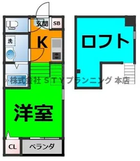 ジョイハーモニー南川町【1階】の間取り