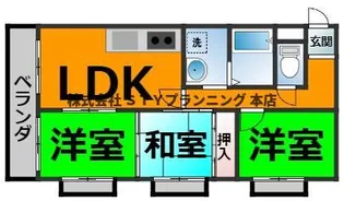 THE TOKUGETU20【4階】の間取り