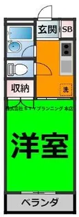 コーポ晃曜【2階】の間取り