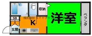 パークサイド五才美 B棟【2階】の間取り