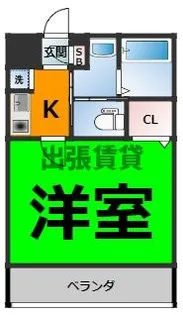 マーブルワン【3階】の間取り
