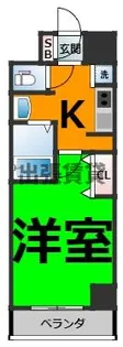 ニーズメゾン新栄【2階】の間取り