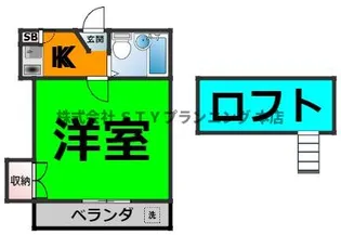 ラフィーネ保呂町【2階】の間取り