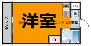 プレズ志賀公園【1階】の間取り