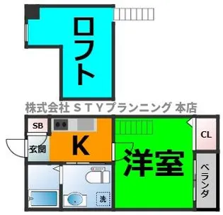 LSレジデンス名古屋【1階】の間取り