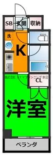 レージュ松原【1階】の間取り