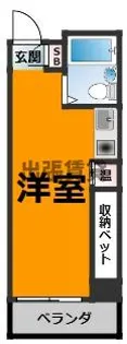 カーサ柳原【3階】の間取り