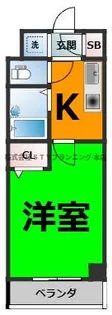 ハイツ原PartⅡ【6階】の間取り