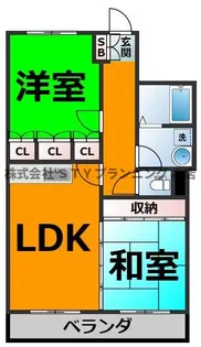スタスィオン滝の水【2階】の間取り