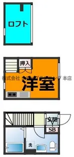 LE COCON新川町Ⅱ【1階】の間取り