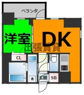 ザ・レジデンスパーク久屋大通【5階】の間取り