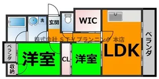 ハイツエクセル【3階】の間取り