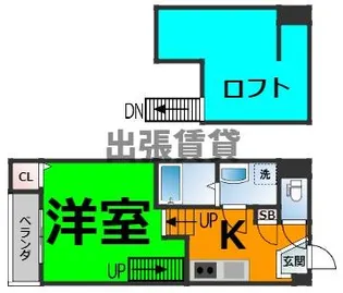 ポラリス名城公園【1階】の間取り