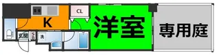 RAFFLE CHIHAYA【10階】の間取り