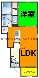 セントヒルズ・フィオーレ【1階】の間取り