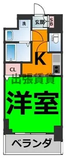S-RESIDENCE上飯田West【10階】の間取り