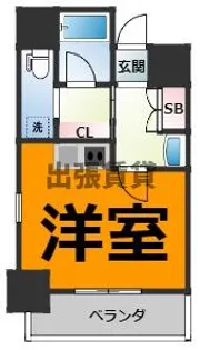 ル・ブルー鶴舞【9階】の間取り