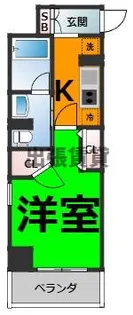 フレールコート東別院【13階】の間取り