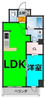 パークレジデンス汐路町【1階】の間取り
