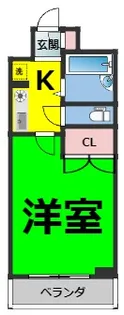 シティライフ打越【1階】の間取り