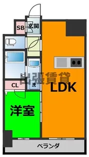 プレサンス新栄アーバンフロー【2階】の間取り