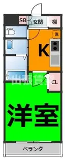 リアライズ代官町【12階】の間取り