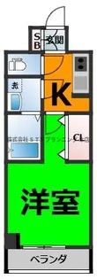 S-RESIDENCE今池arcana【4階】の間取り