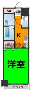 TQレジデンス名古屋錦【4階】の間取り