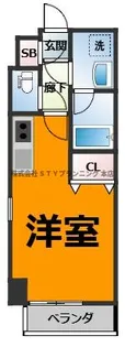 キャナルスクエア【3階】の間取り