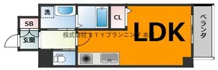 ブルームライフ八田駅前【4階】の間取り
