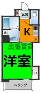 TRUSTY千代田【8階】の間取り