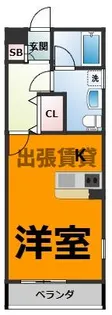 NEST黒川【1階】の間取り