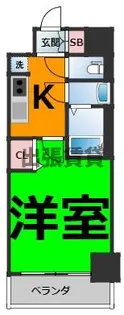 メイクス高岳【3階】の間取り