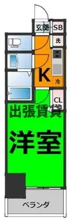 ディアレイシャス浅間町III【13階】の間取り