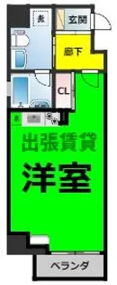 アーデン東別院【7階】の間取り
