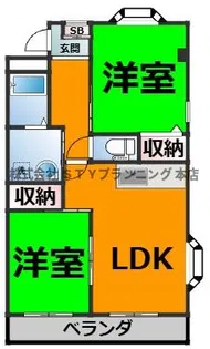 グランドールK【1階】の間取り