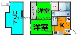 Lumo庄内通【1階】の間取り