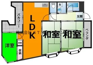 ナカハイツ【3階】の間取り