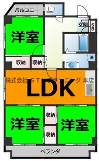 ドリーム秩父【7階】の間取り