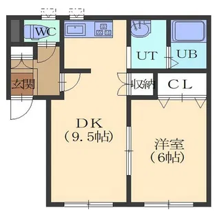 R’s Flat【209号室】の間取り