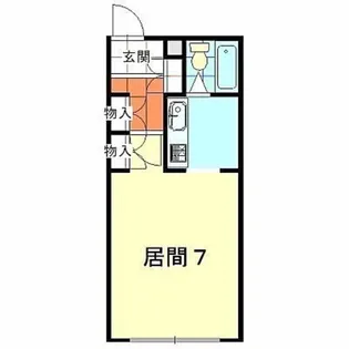 千代台レジデンス真【305号室】の間取り