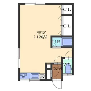 津村アパート【105号室】の間取り