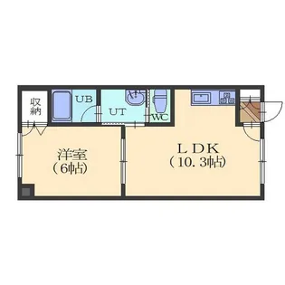 ユニbox.2【501号室】の間取り