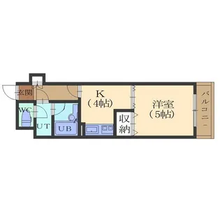 ライオンズマンション函館湯川第3【2階】の間取り