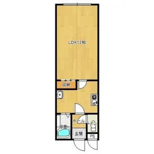 トクトラストⅤ【3階】の間取り