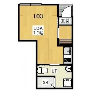 ANNE JUDE〜アンジュード〜【1階】の間取り