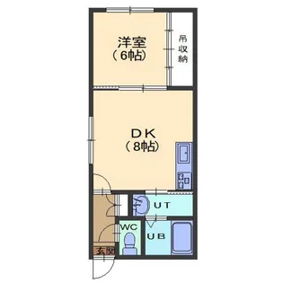 ヴァンベール【1階】の間取り