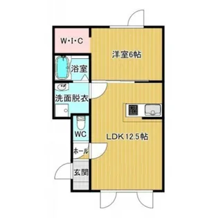 GRAND VOYAGE【205号室】の間取り