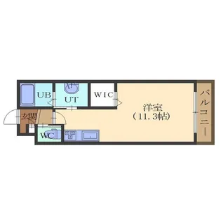 ピアース美原【303号室】の間取り