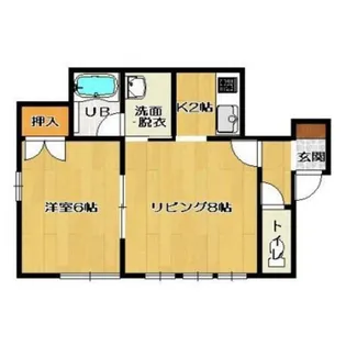 ジ・アメリ館【1階】の間取り